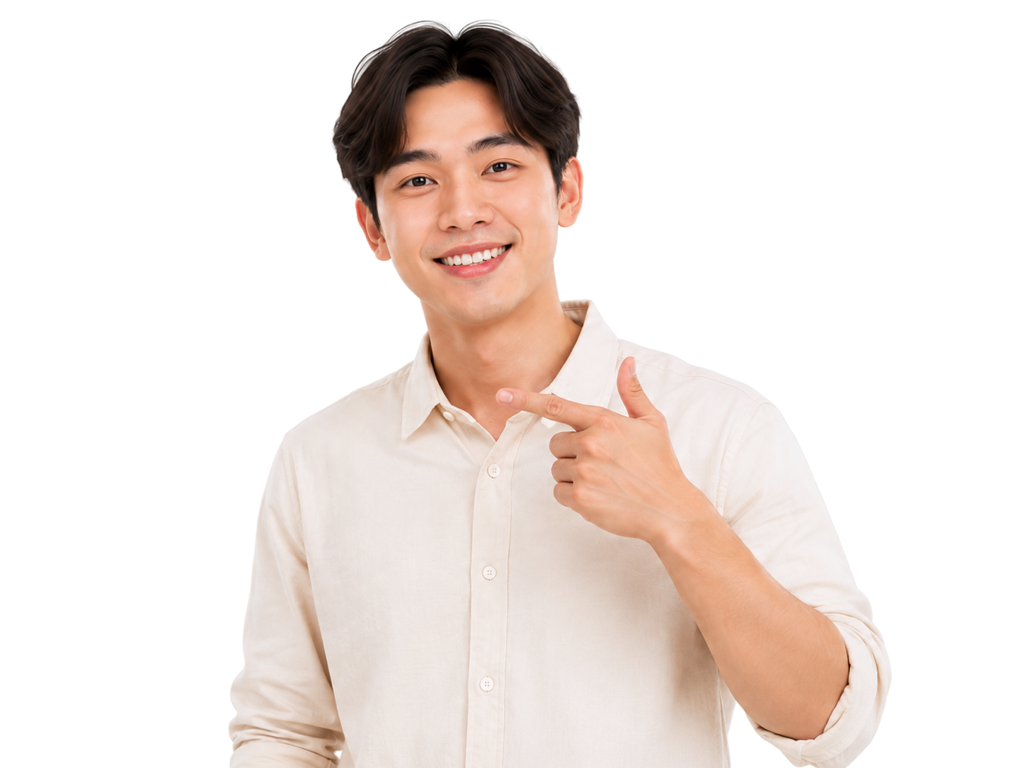 ที่ปรึกษา Stand by You ชี้ไปที่ปุ่มแอดไลน์